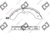 ISUZU 5471100580 Brake Shoe Set